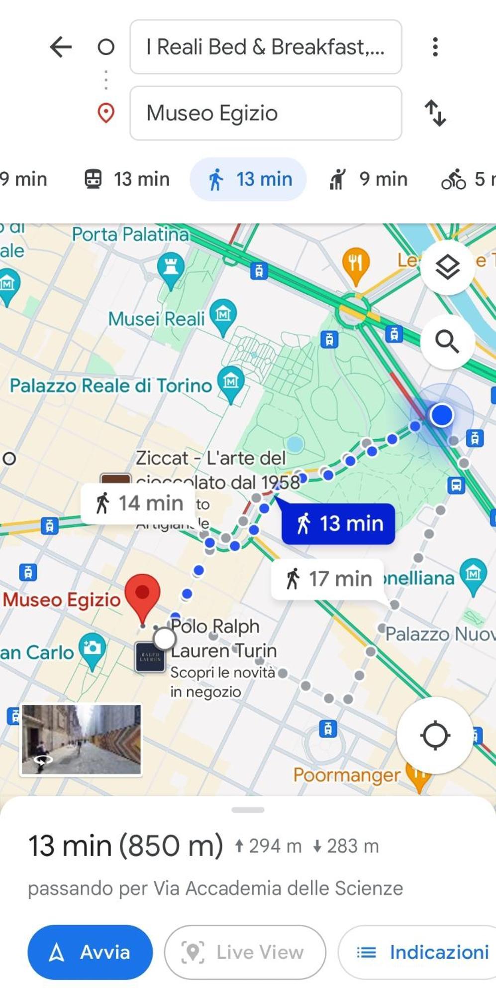 I Reali Bed & Breakfast Turin Exteriör bild